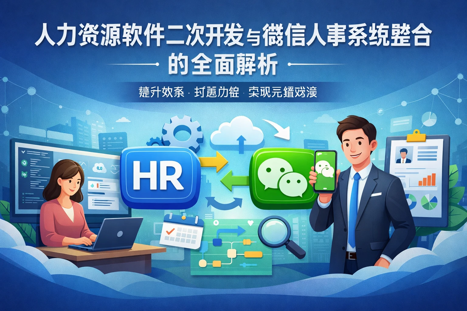 人力资源软件二次开发与微信人事系统整合的全面解析