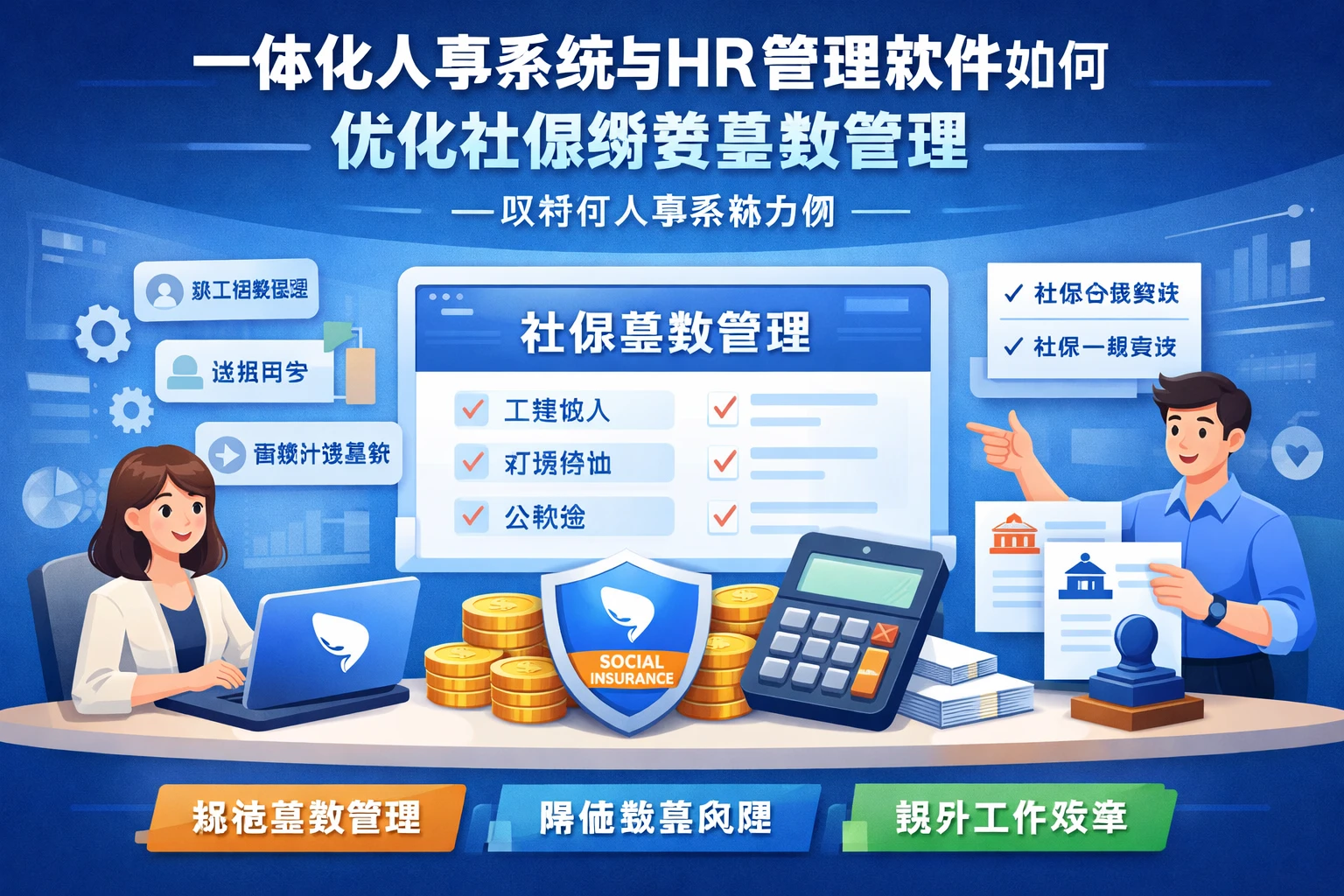 一体化人事系统与HR管理软件如何优化社保缴费基数管理——以钉钉人事系统为例