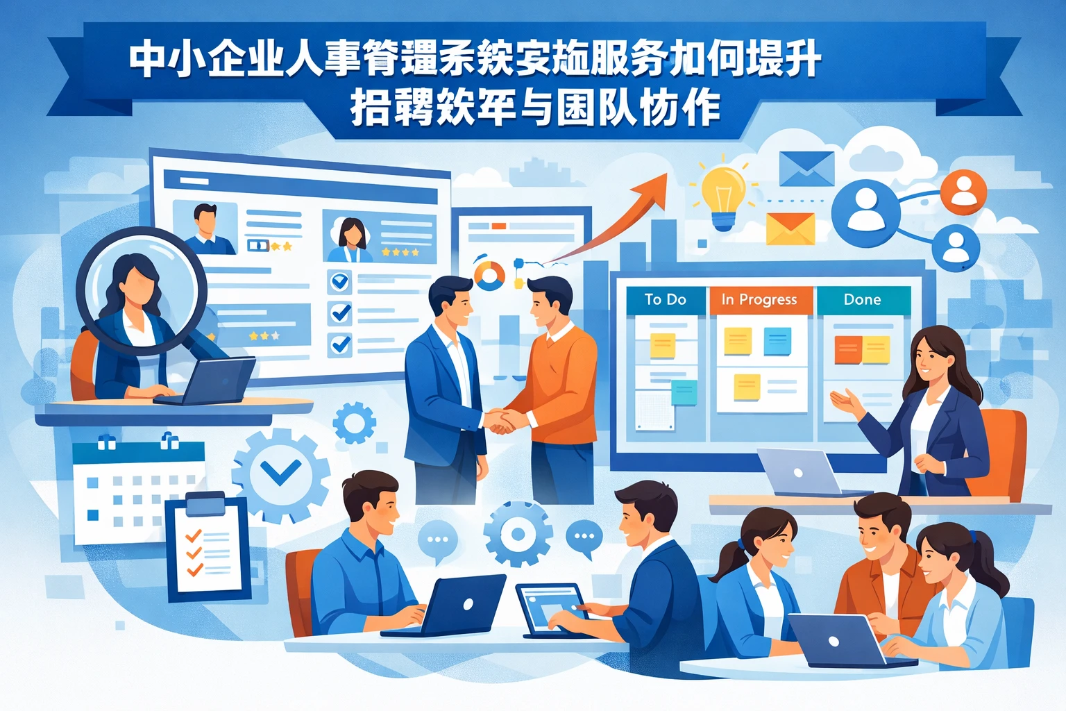 中小企业人事管理系统实施服务如何提升招聘效率与团队协作