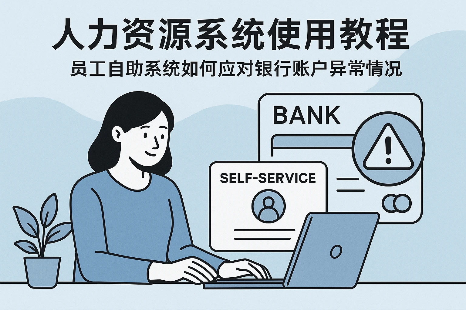 人力资源系统使用教程：员工自助系统如何应对银行账户异常情况
