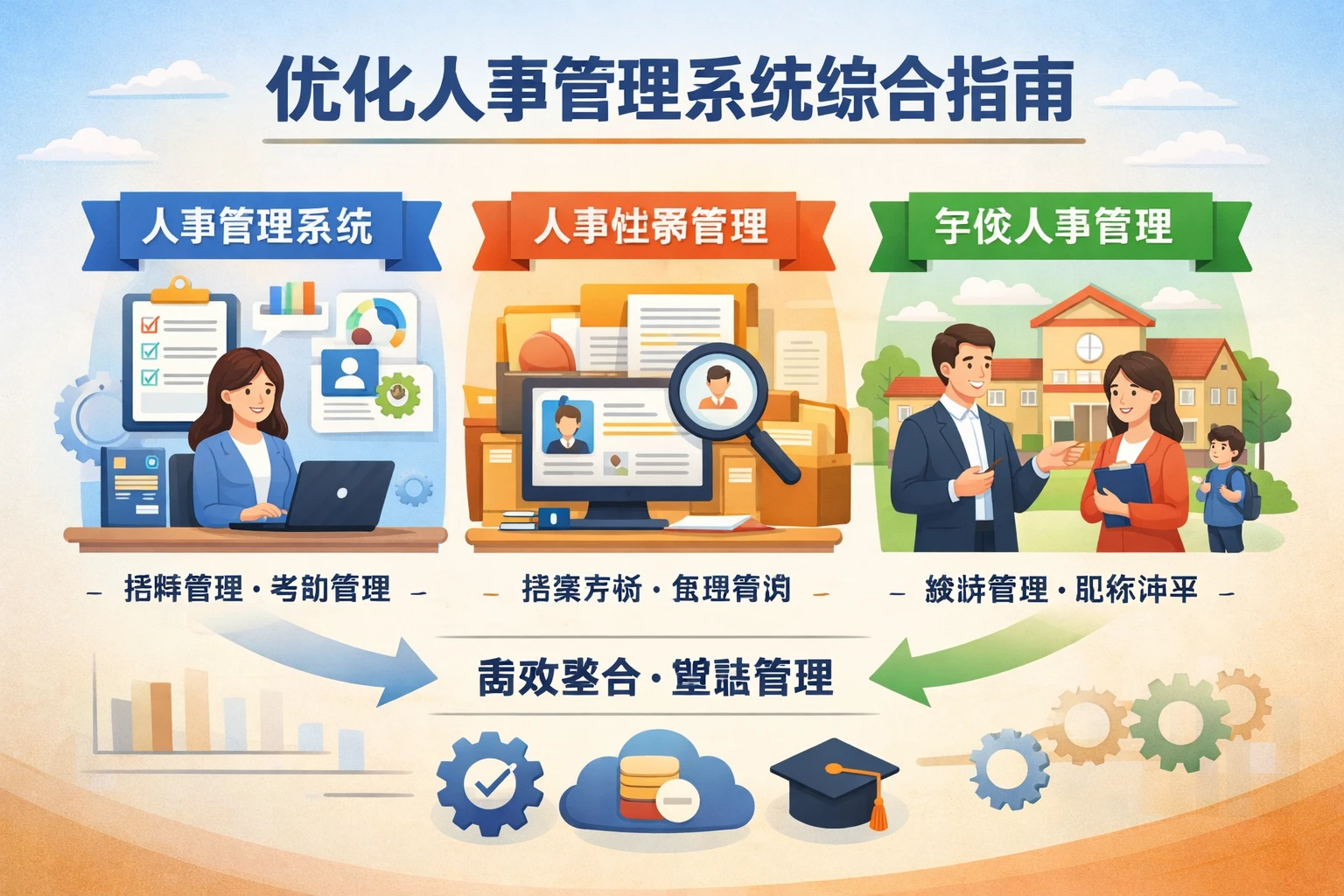 优化人事管理系统、人事档案管理系统与学校人事管理系统的综合指南