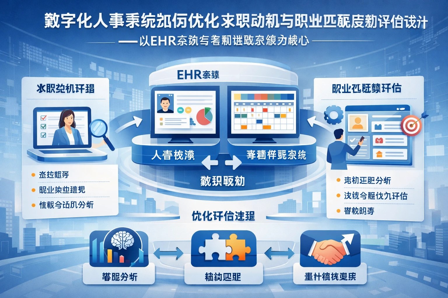 数字化人事系统如何优化求职动机与职业匹配度的评估设计——以EHR系统与考勤排班系统为核心