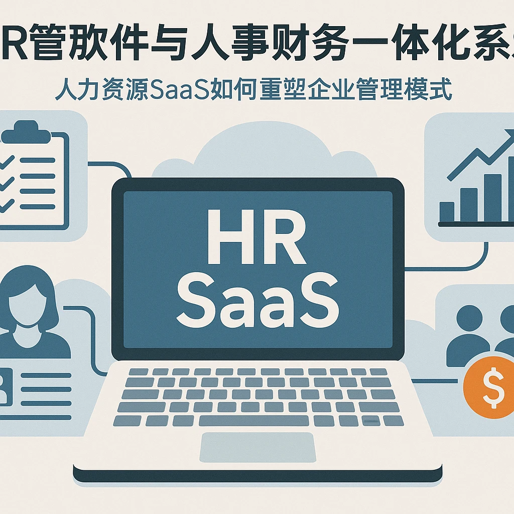 HR管理软件与人事财务一体化系统：人力资源SaaS如何重塑企业管理模式