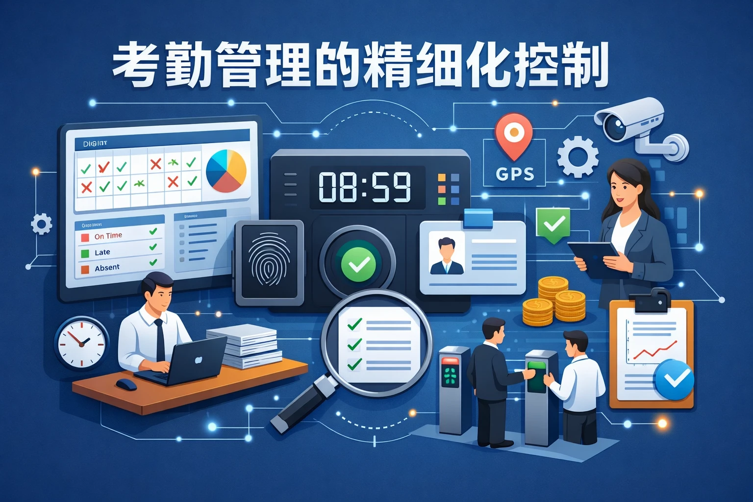 考勤管理的精细化控制