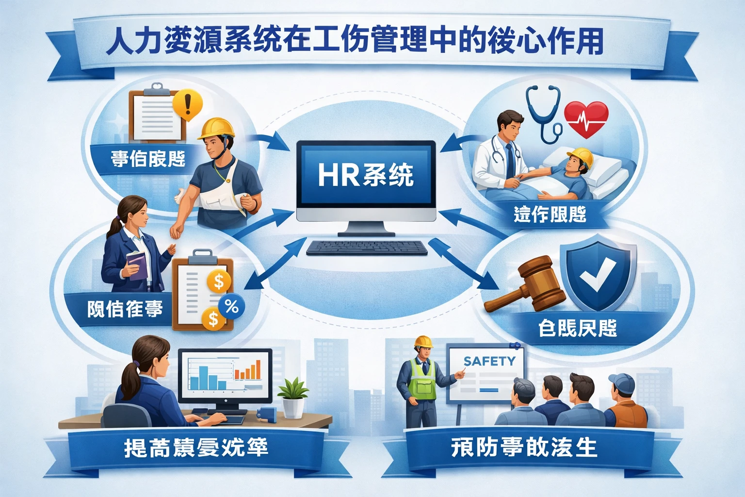 人力资源系统在工伤管理中的核心作用