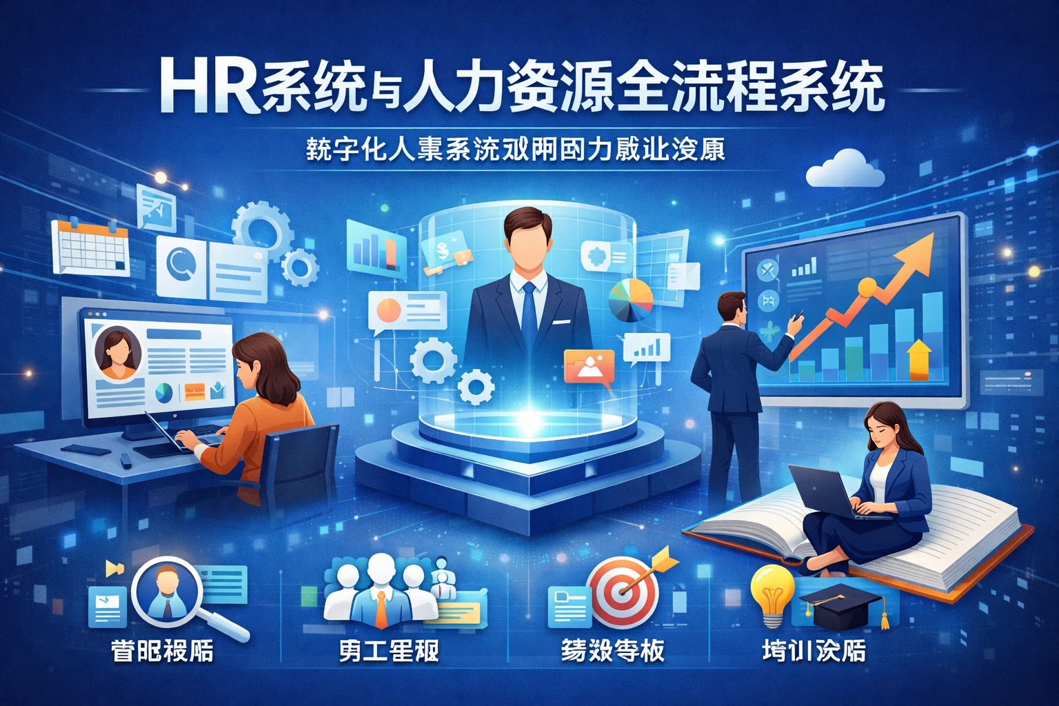 HR系统与人力资源全流程系统:数字化人事系统如何助力职业发展