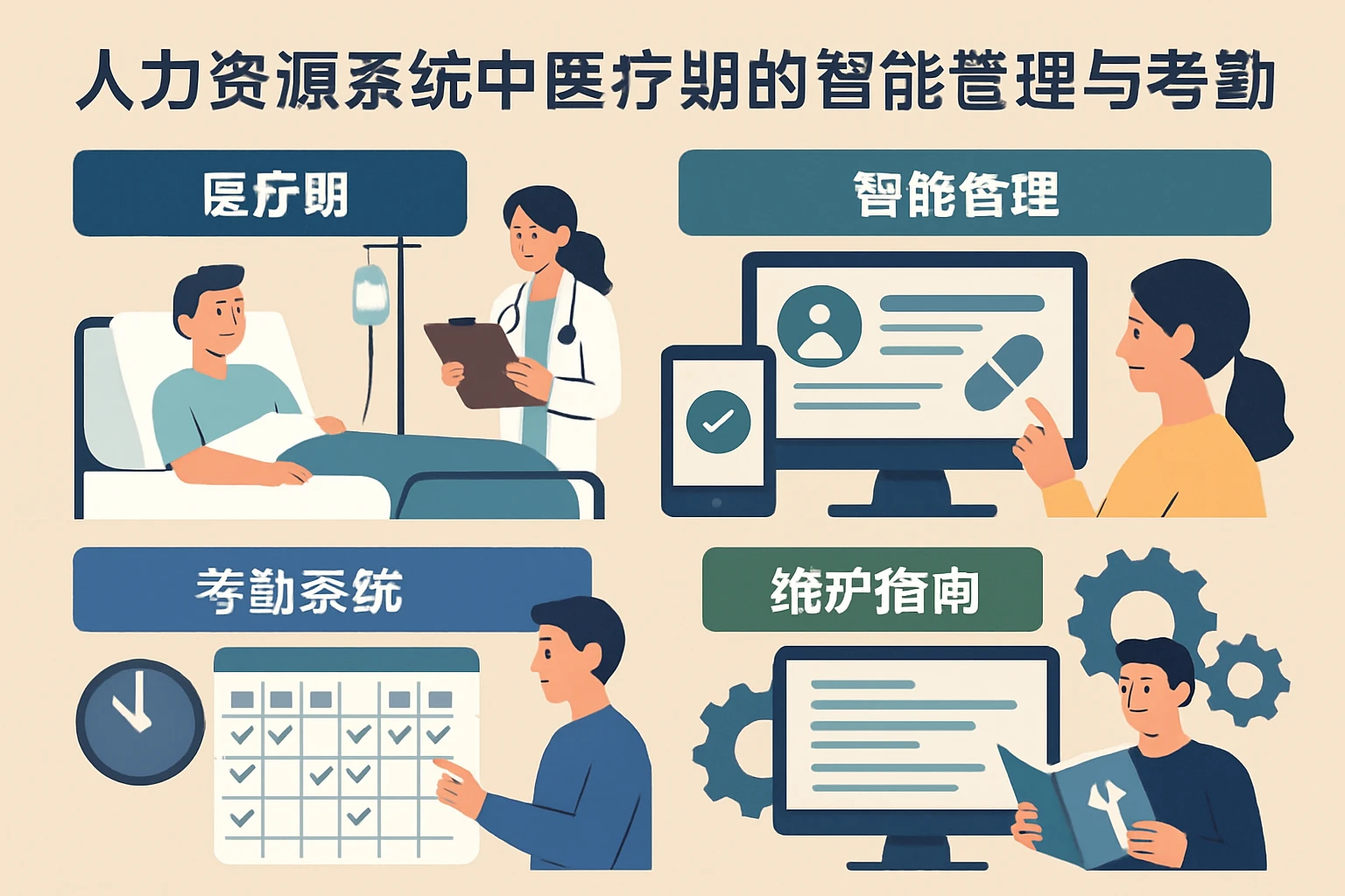 人力资源系统中医疗期的智能管理与考勤系统维护指南