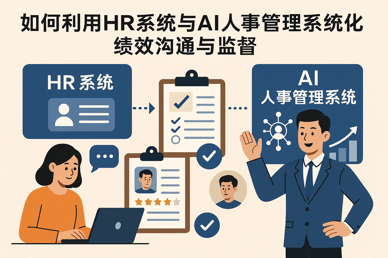 如何利用HR系统与AI人事管理系统优化绩效沟通与监督