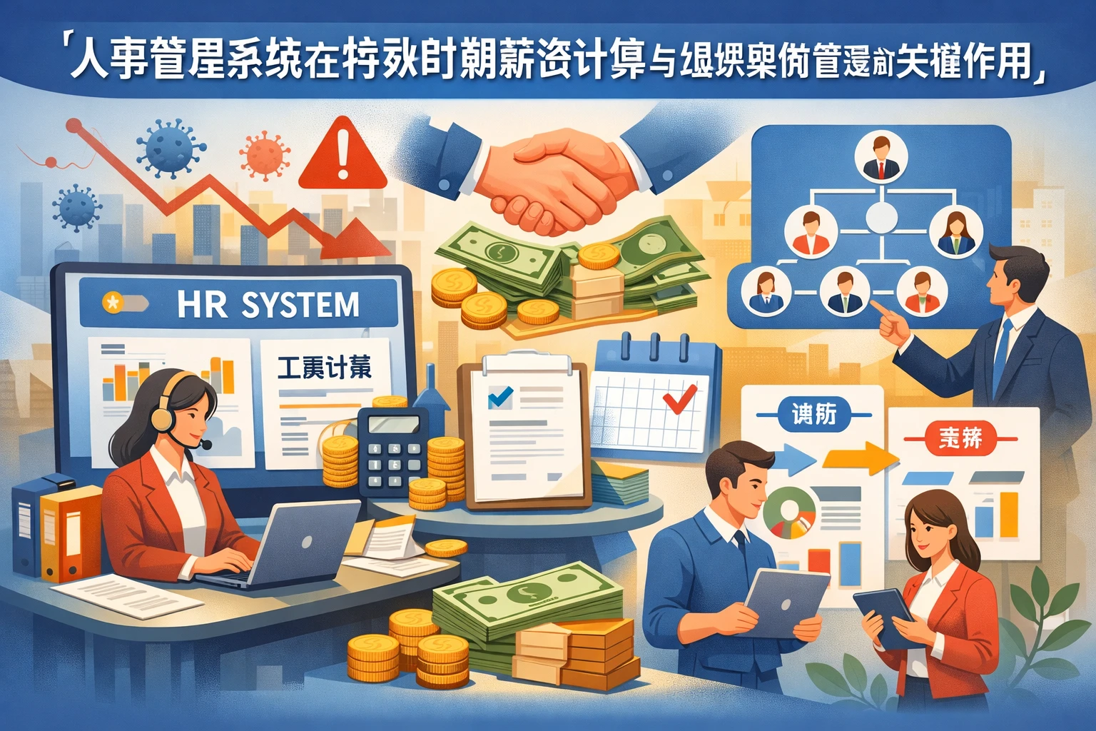 人事管理系统在特殊时期薪资计算与组织架构管理的关键作用