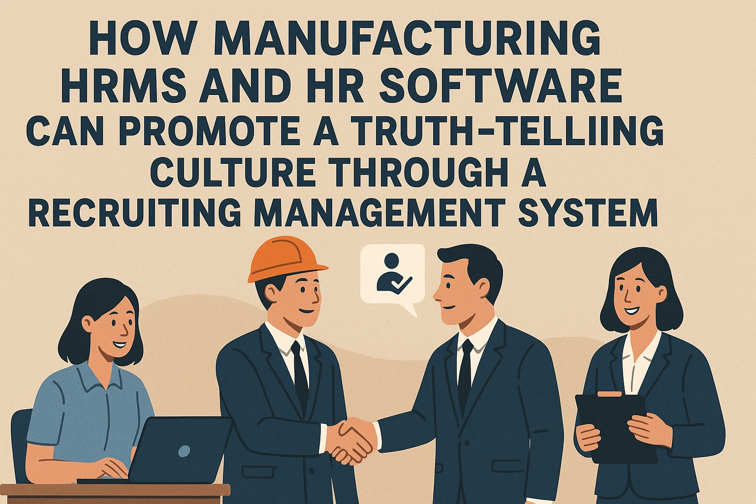 制造业人事系统与HR管理软件如何通过招聘管理系统促进员工说真话文化