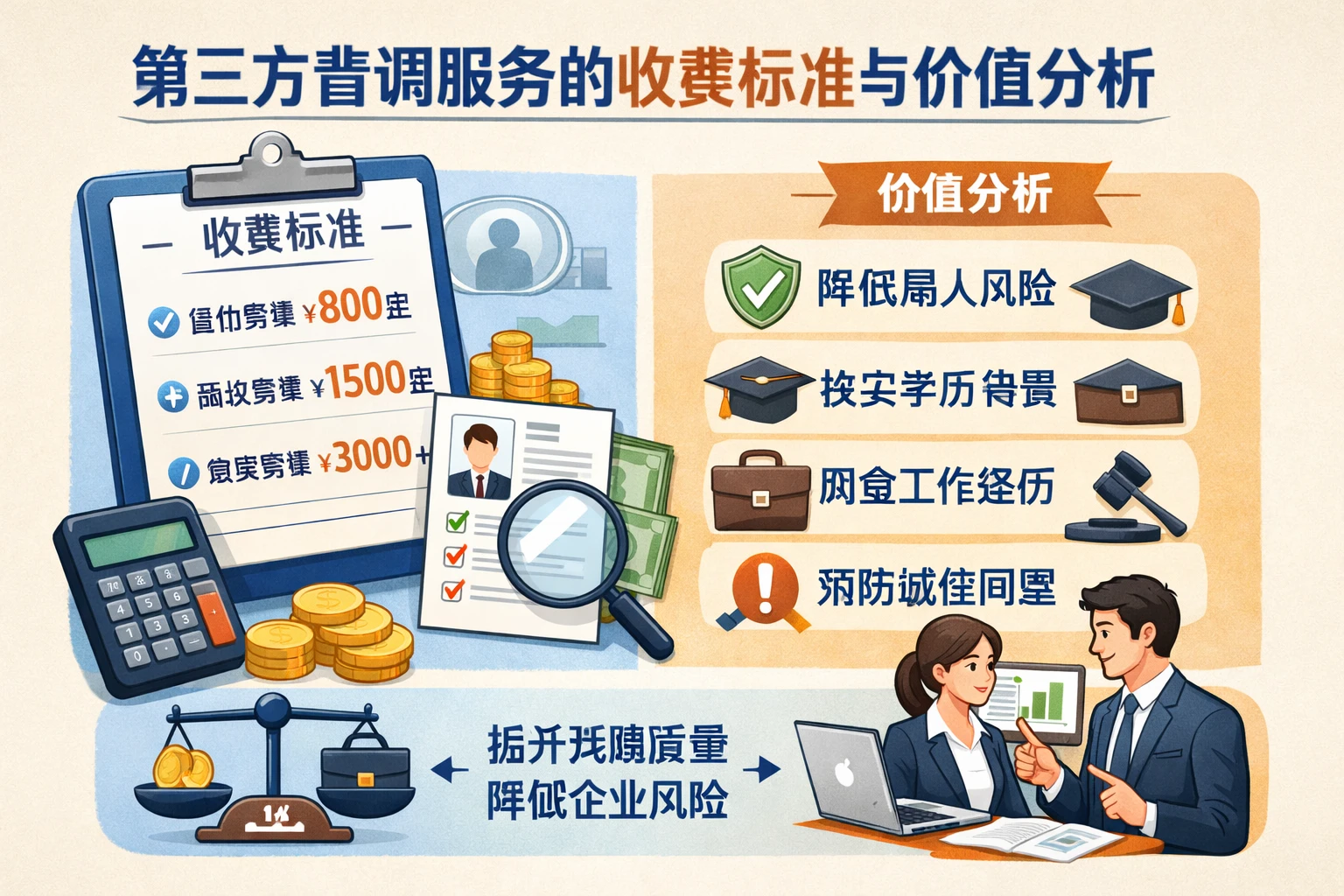 第三方背调服务的收费标准与价值分析