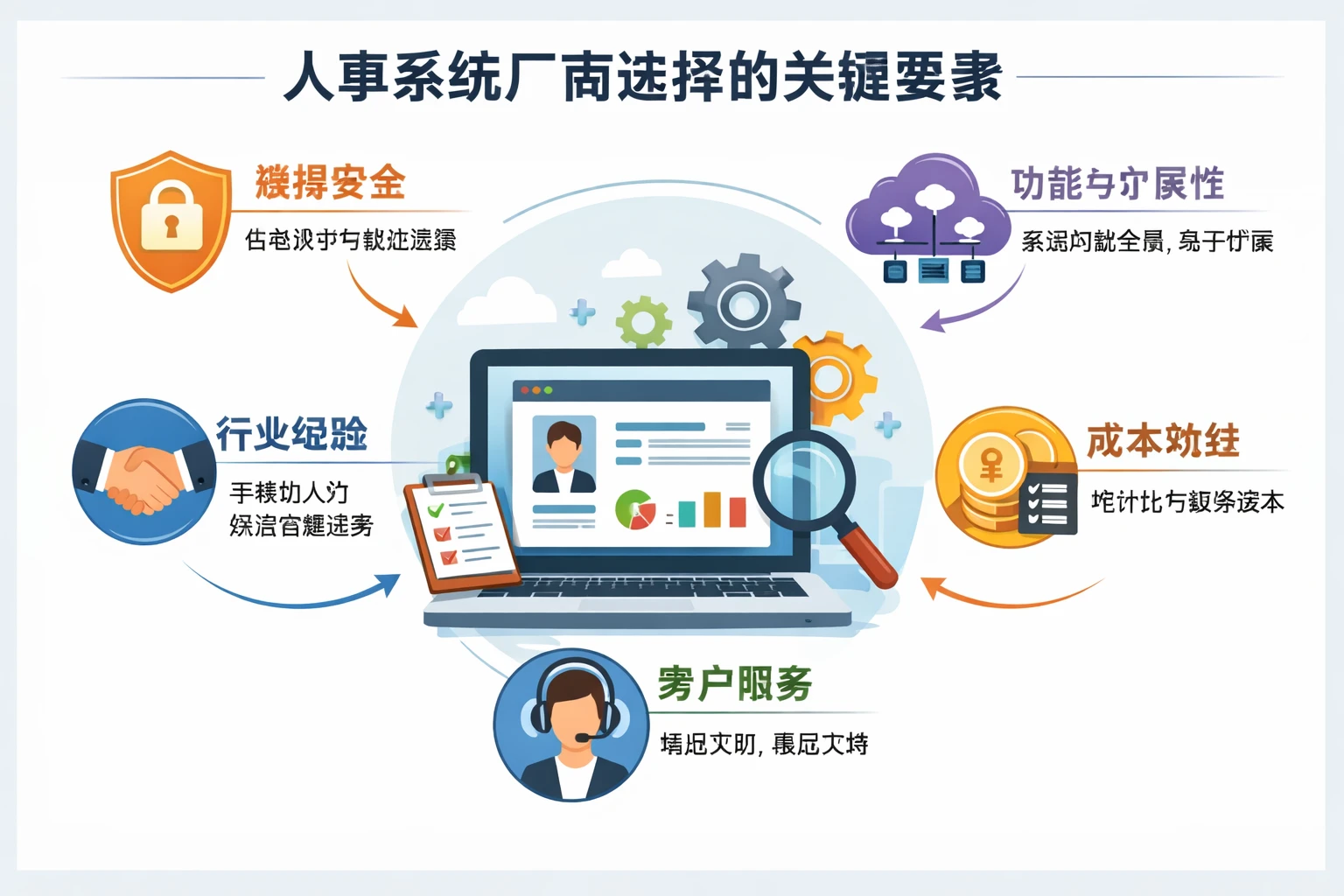 人事系统厂商选择的关键要素