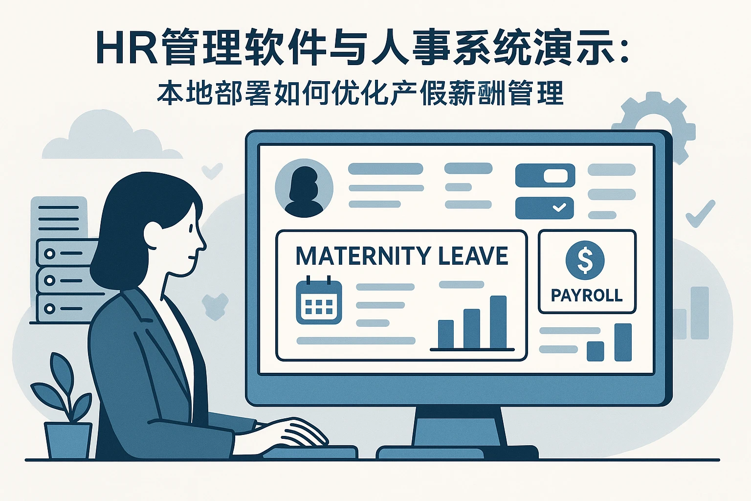 HR管理软件与人事系统演示:本地部署如何优化产假薪酬管理