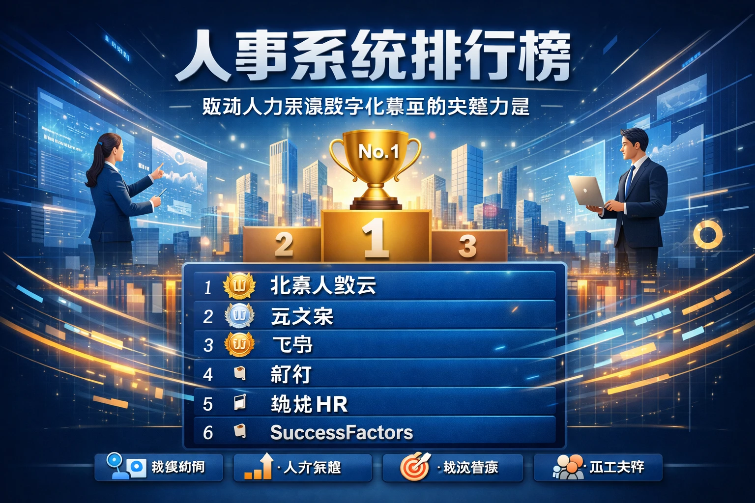 人事系统排行榜：驱动人力资源数字化转型的关键力量