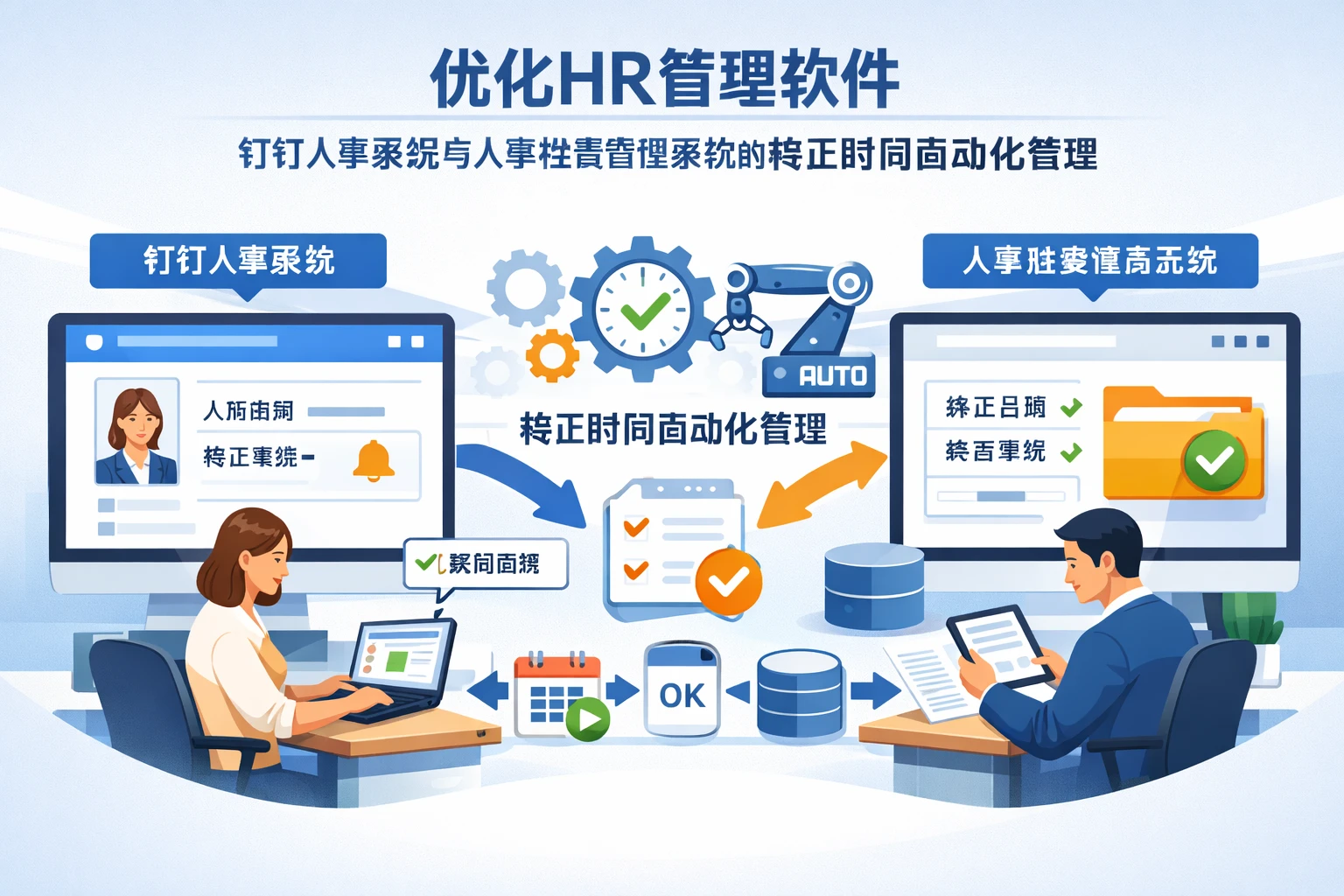 优化HR管理软件：钉钉人事系统与人事档案管理系统的转正时间自动化管理