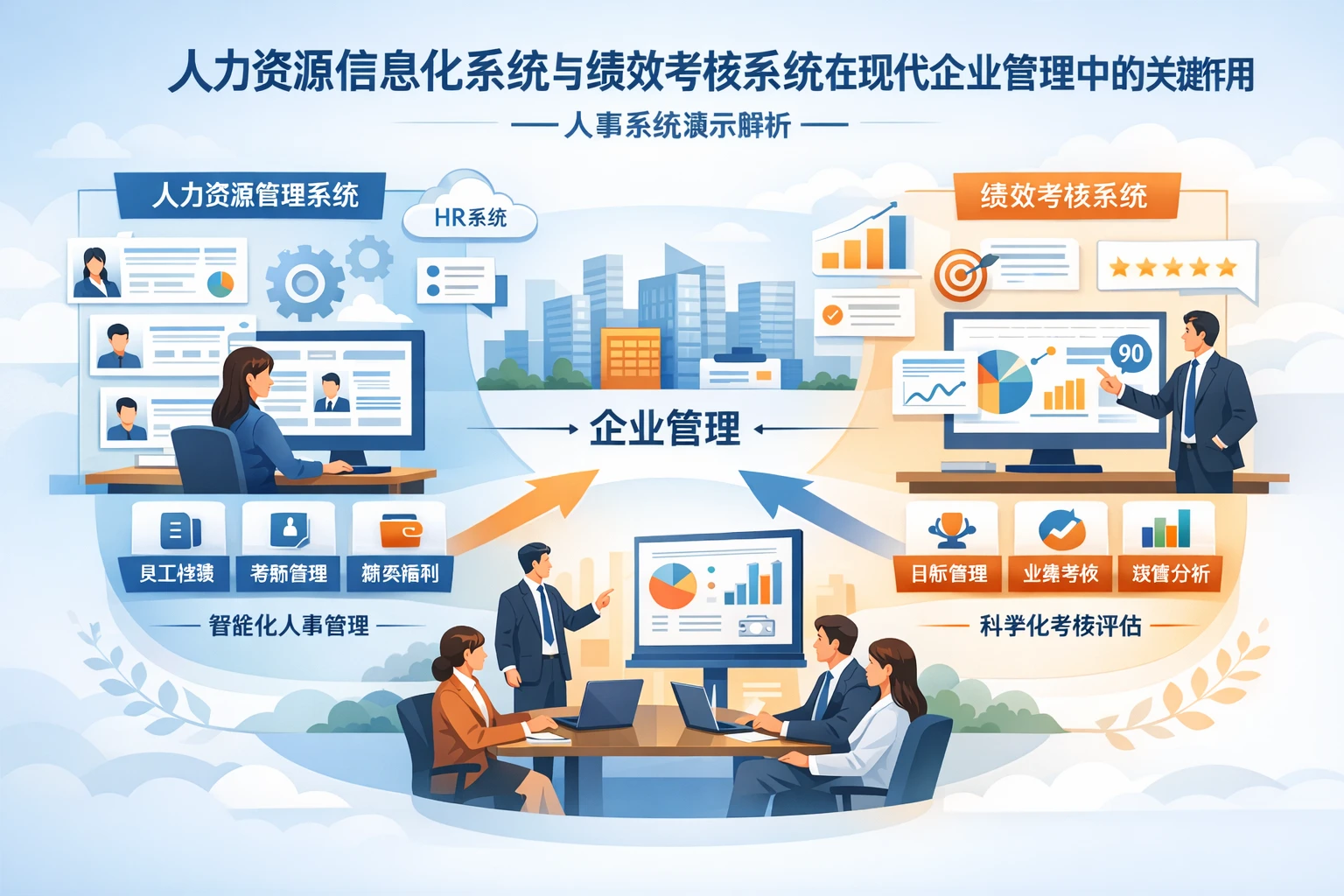 人力资源信息化系统与绩效考核系统在现代企业管理中的关键作用——人事系统演示解析