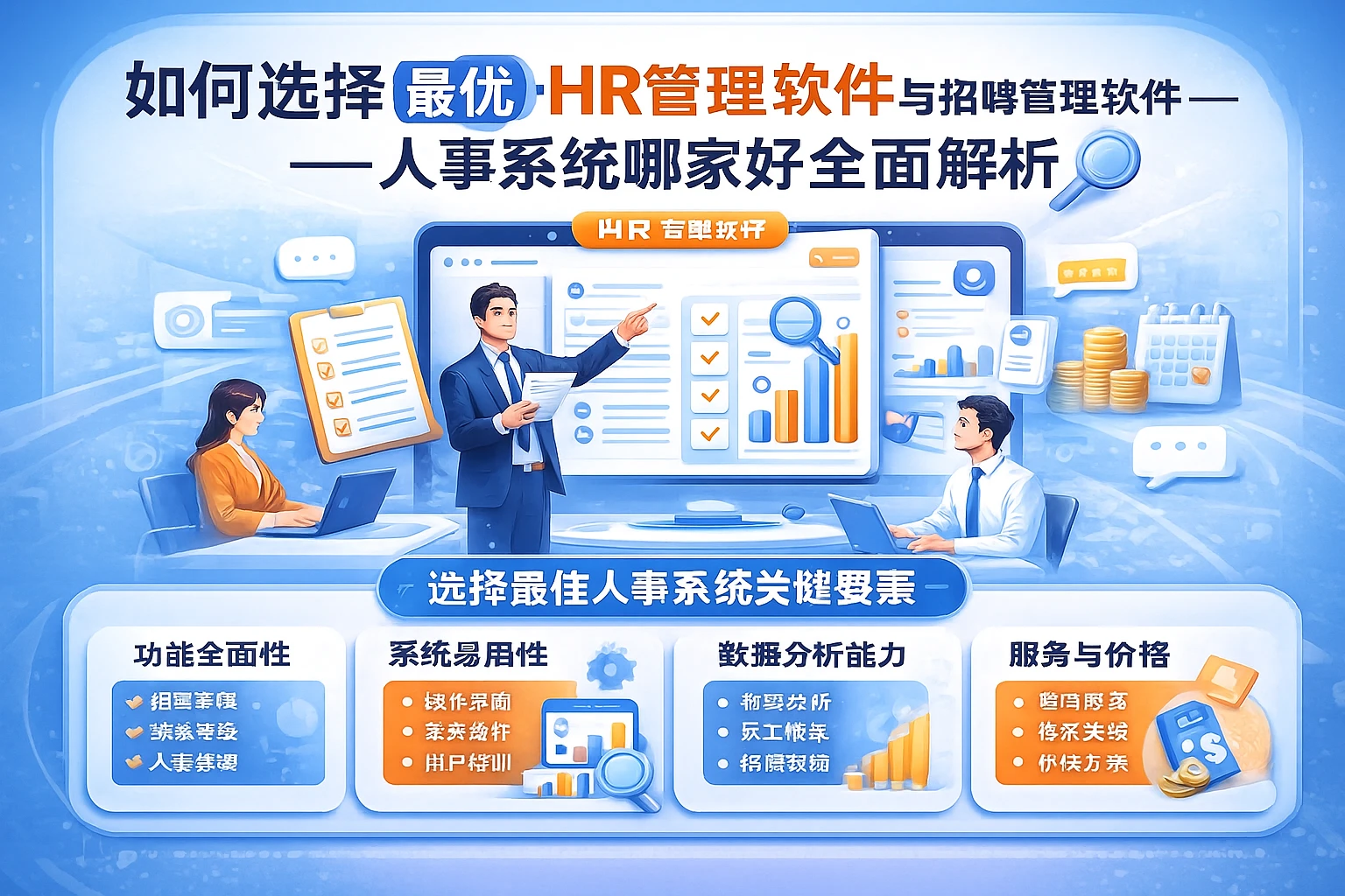 如何选择最优HR管理软件与招聘管理软件——人事系统哪家好全面解析