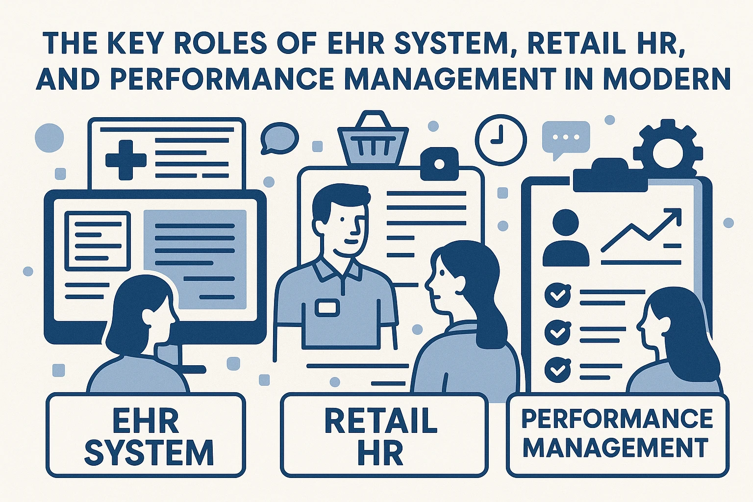 探索EHR系统、零售业人事系统与绩效管理系统在现代HR就业中的关键作用