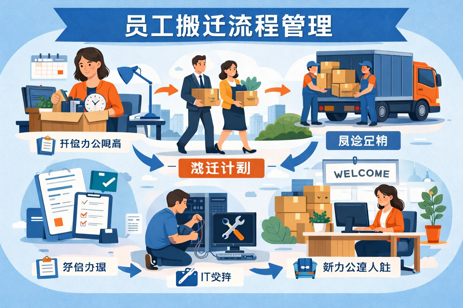 员工搬迁流程管理
