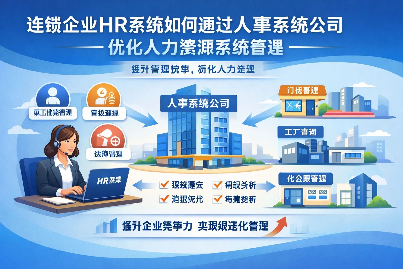 连锁企业HR系统如何通过人事系统公司优化人力资源系统管理