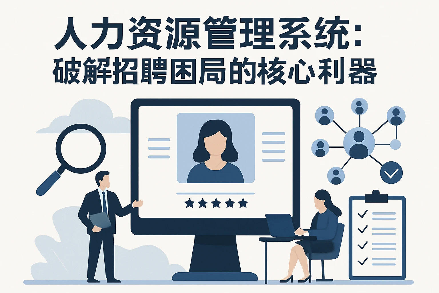 人力资源管理系统:破解招聘困局的核心利器