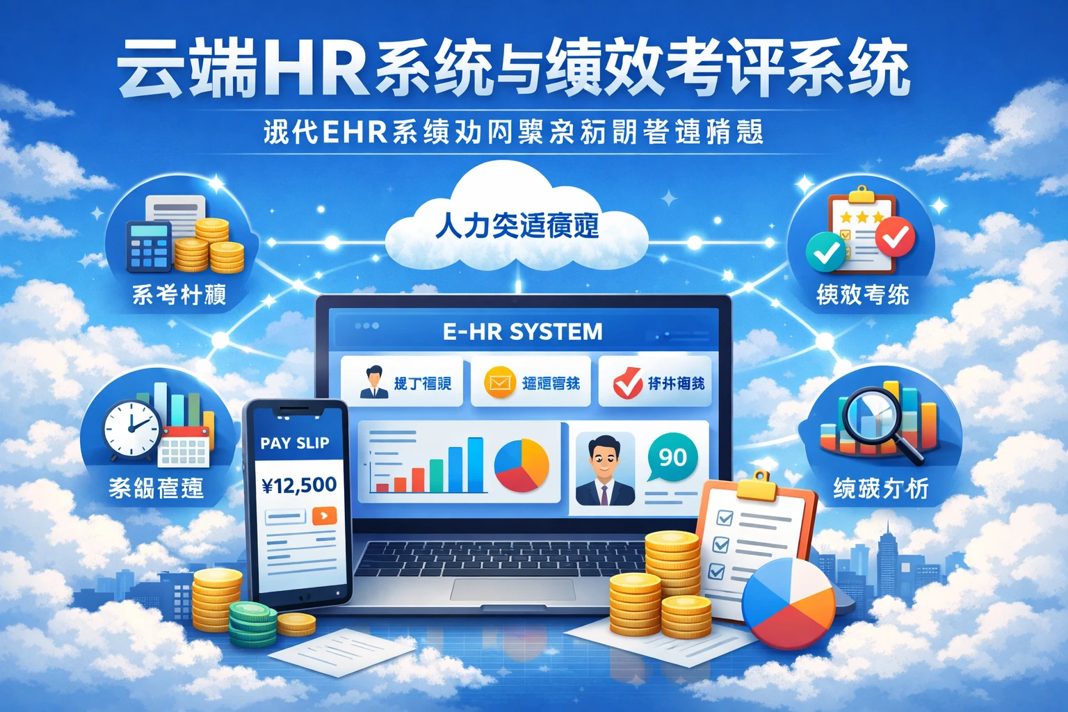 云端HR系统与绩效考评系统：现代EHR系统如何解决薪酬管理难题