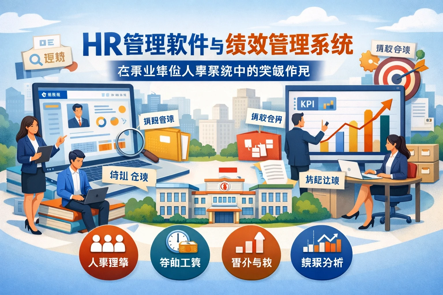 HR管理软件与绩效管理系统在事业单位人事系统中的关键作用