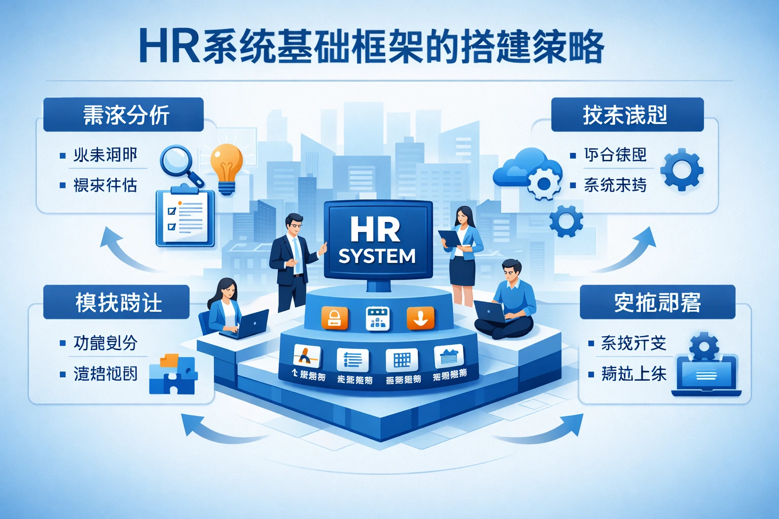 HR系统基础框架的搭建策略