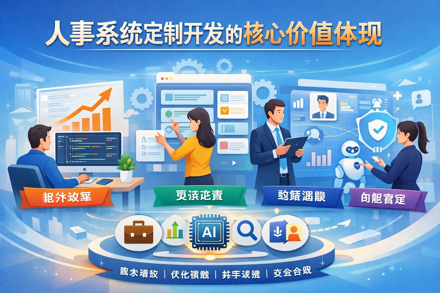 人事系统定制开发的核心价值体现