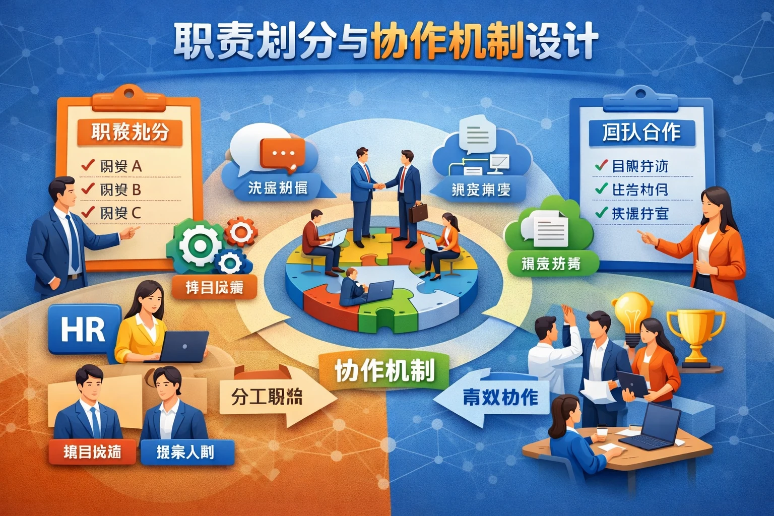 职责划分与协作机制设计