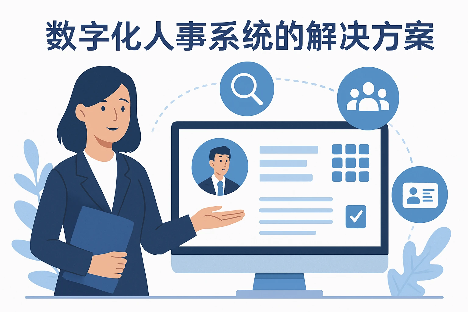 数字化人事系统的解决方案