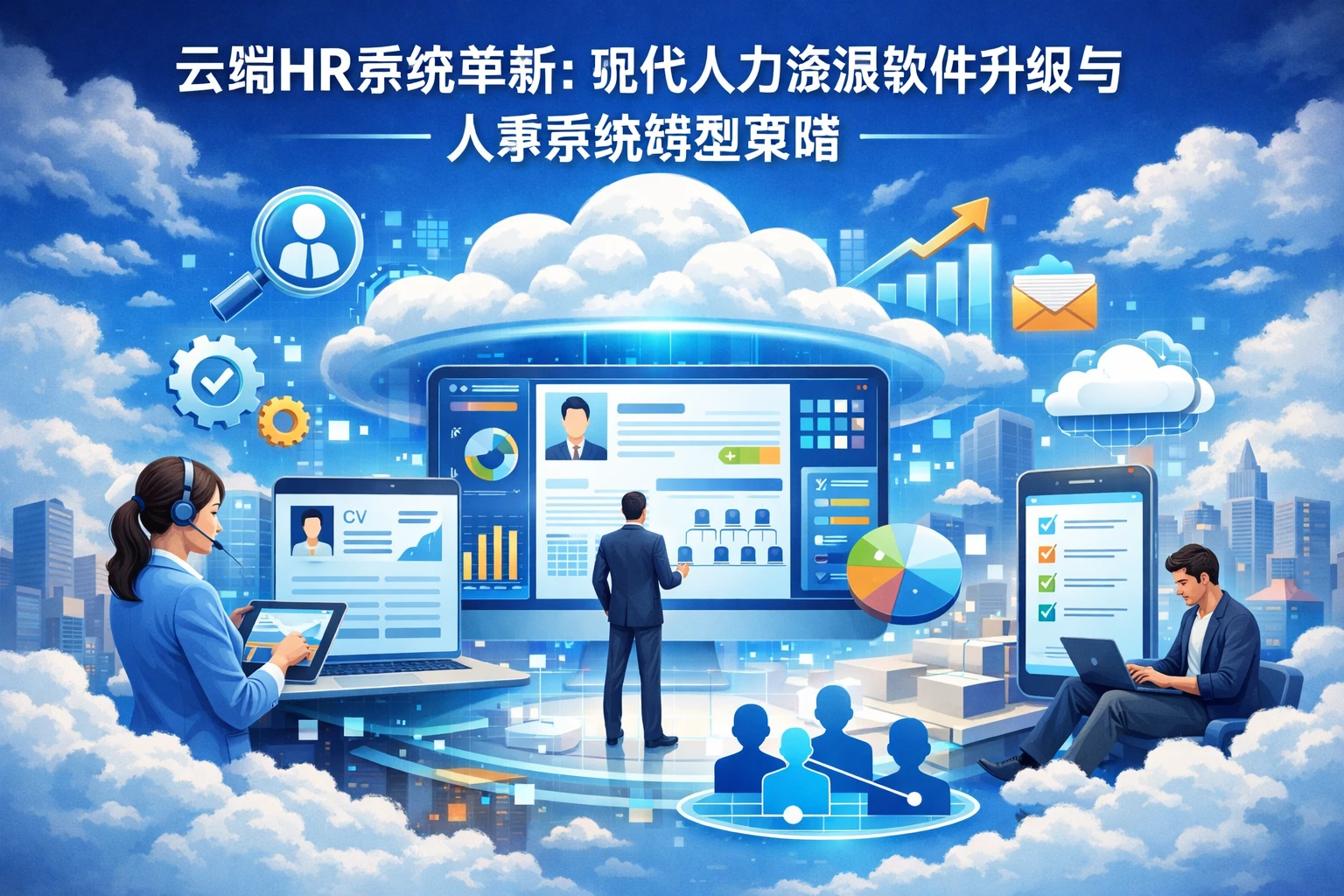 云端HR系统革新：现代人力资源软件升级与人事系统转型策略