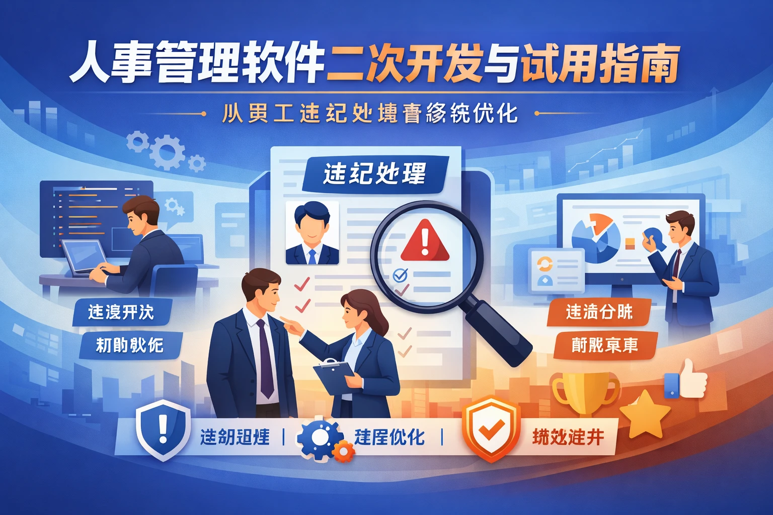 人事管理软件二次开发与试用指南:从员工违纪处理看系统优化