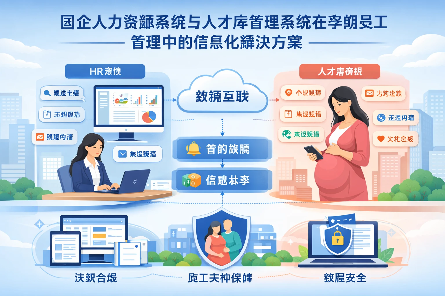 国企人力资源系统与人才库管理系统在孕期员工管理中的信息化解决方案