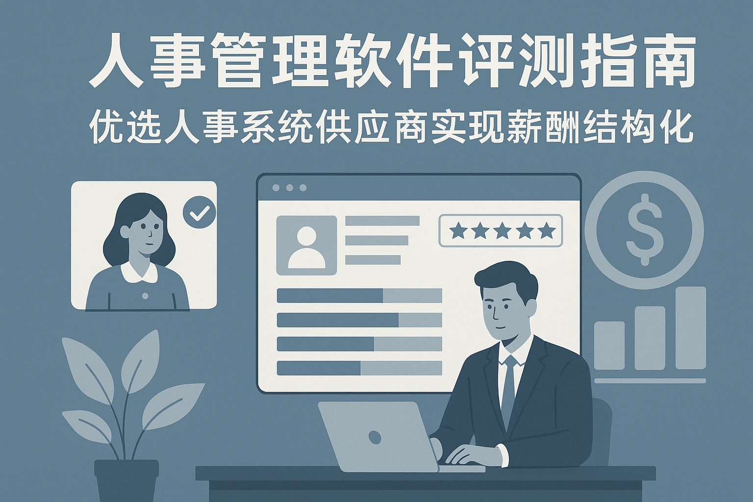 人事管理软件评测指南：优选人事系统供应商实现薪酬结构优化