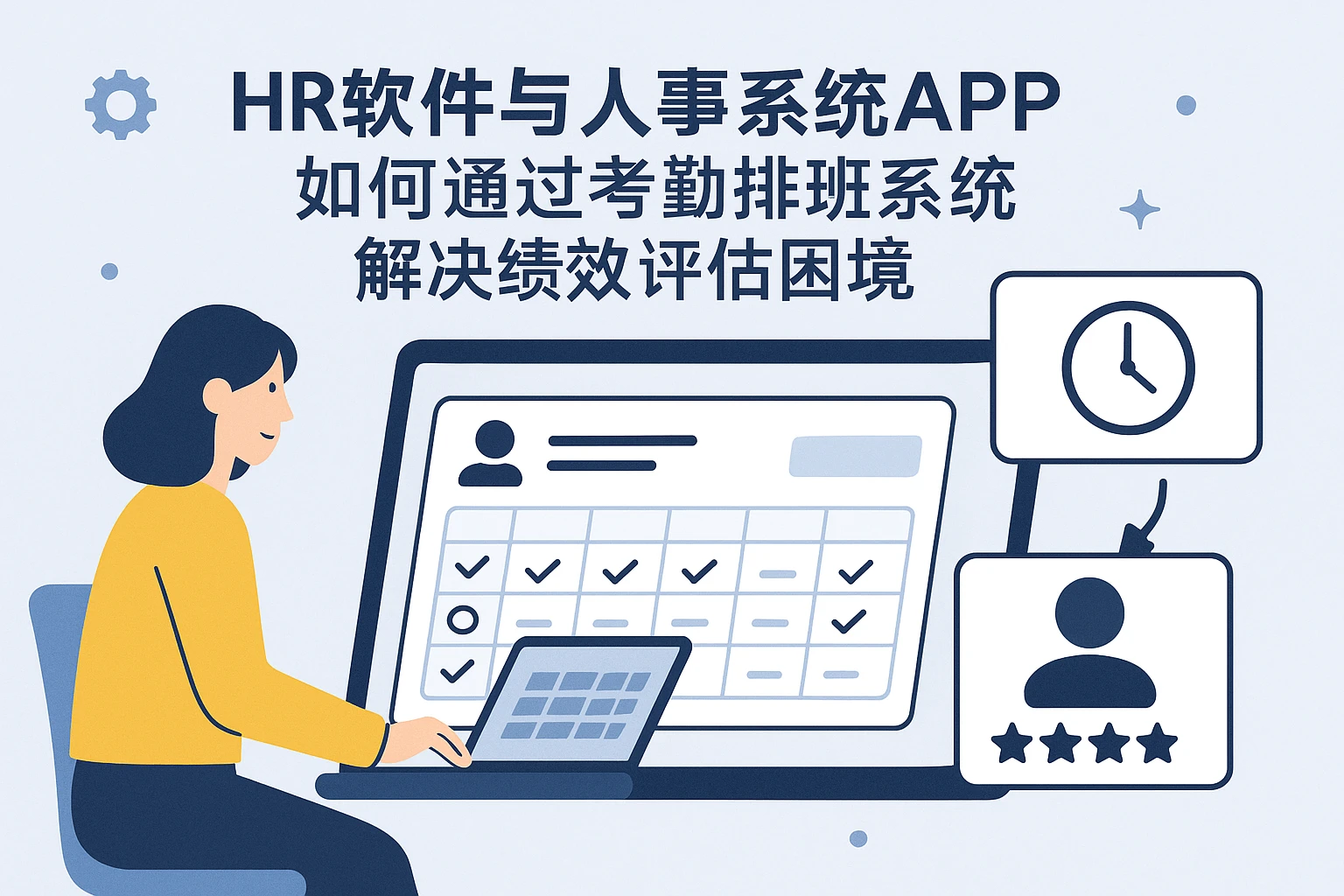 人力资源软件与人事系统APP如何通过考勤排班系统解决绩效评估困境