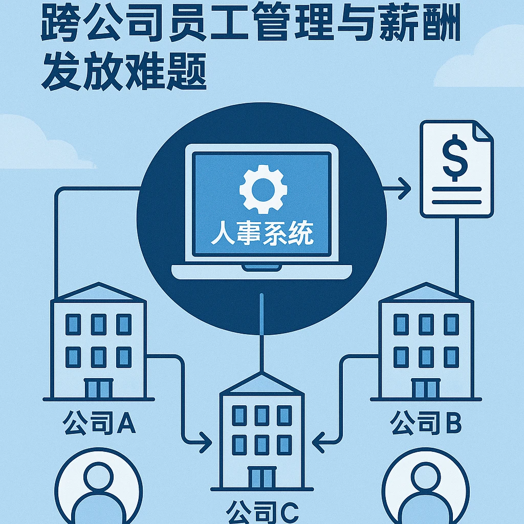 集团型人事系统如何解决跨公司员工管理与薪酬发放难题