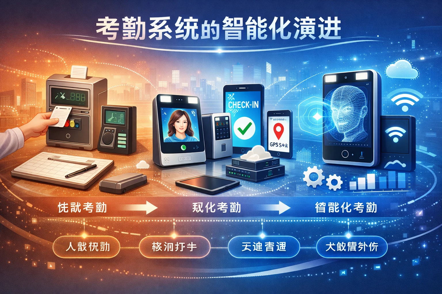考勤系统的智能化演进
