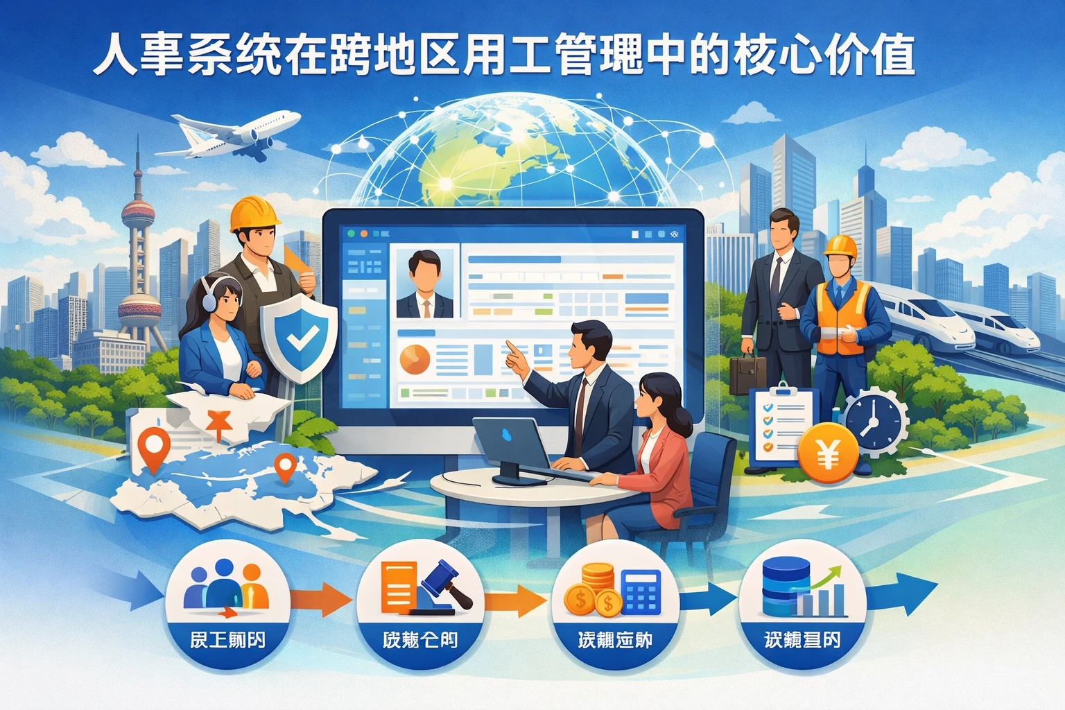 人事系统在跨地区用工管理中的核心价值