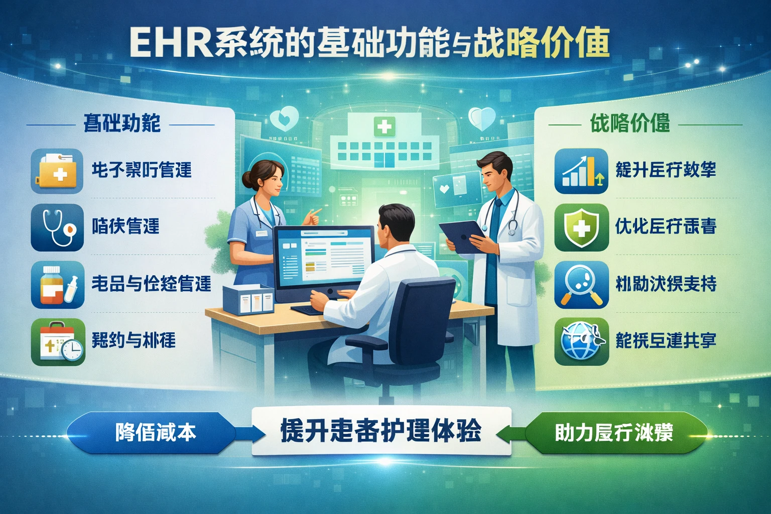 ehr系统的基础功能与战略价值