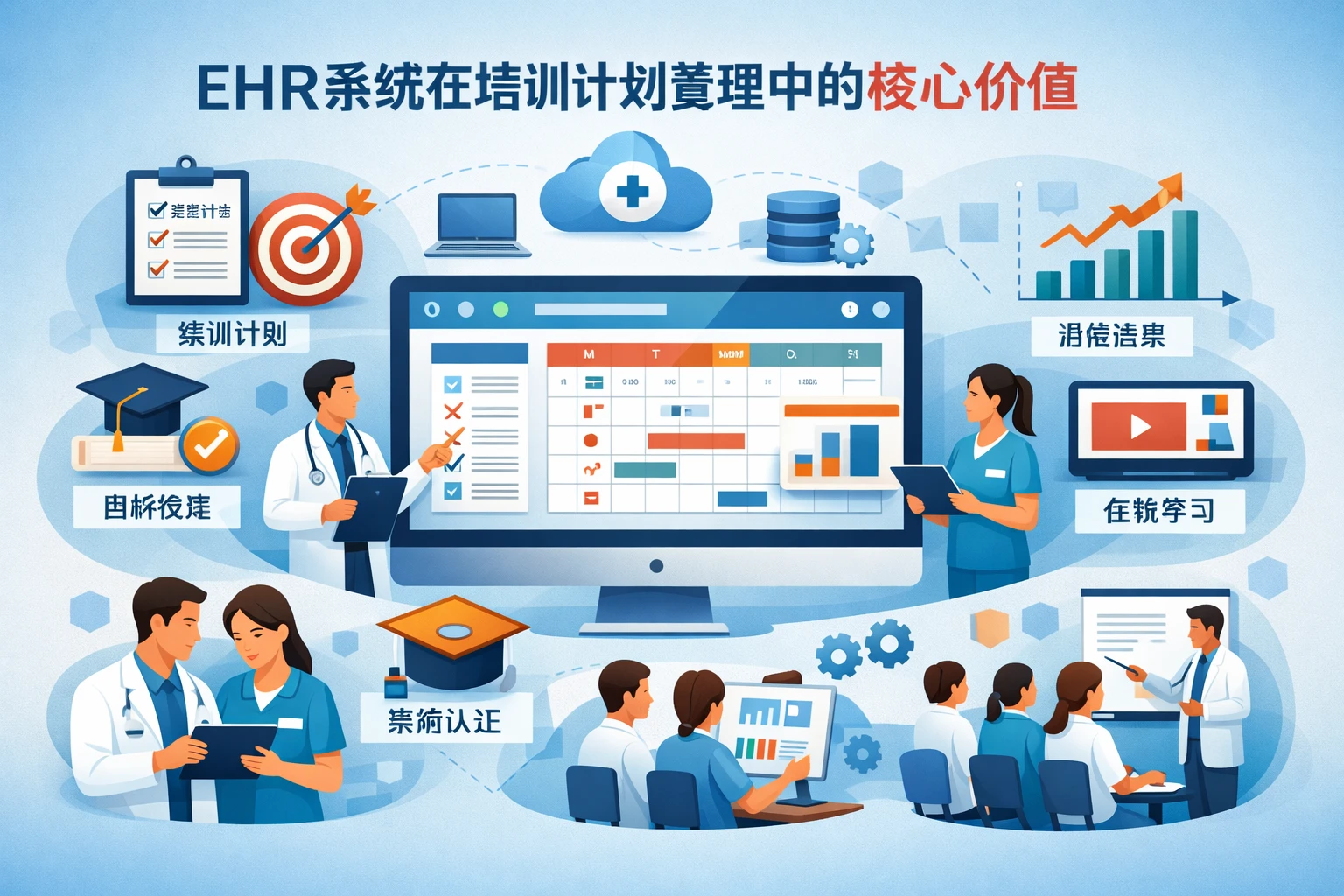 EHR系统在培训计划管理中的核心价值