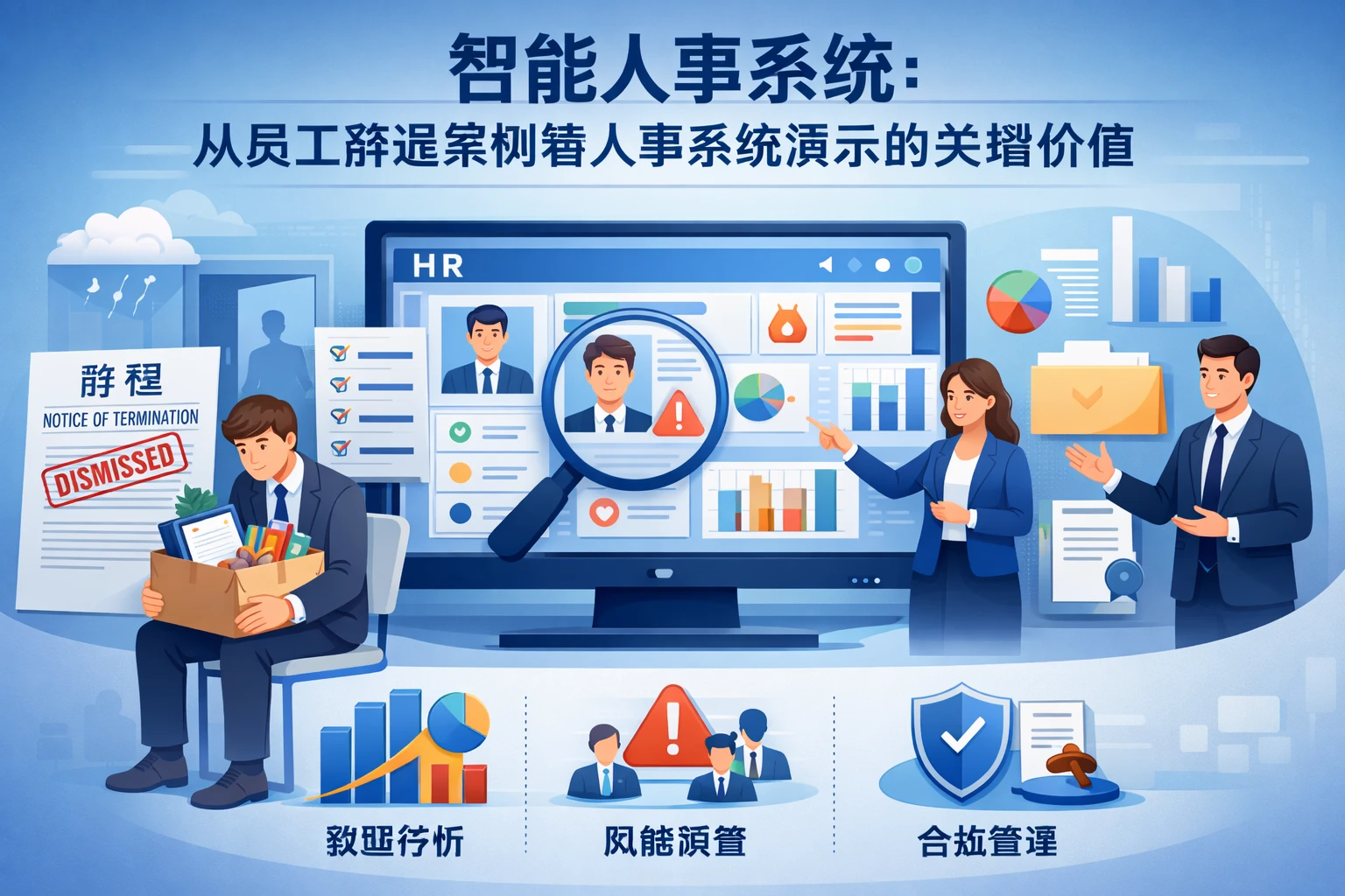 智能人事系统：从员工辞退案例看人事系统演示的关键价值