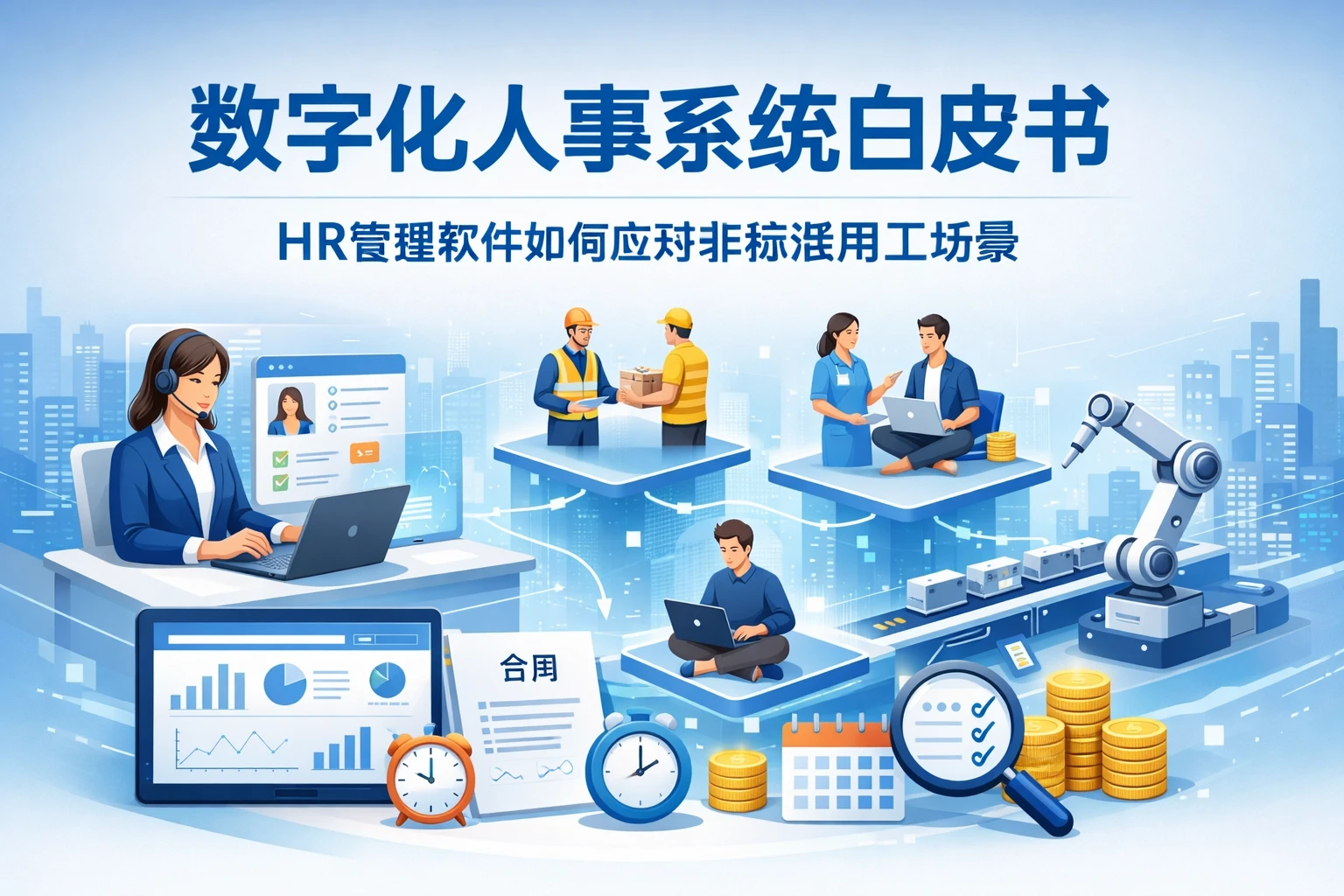 数字化人事系统白皮书：HR管理软件如何应对非标准用工场景