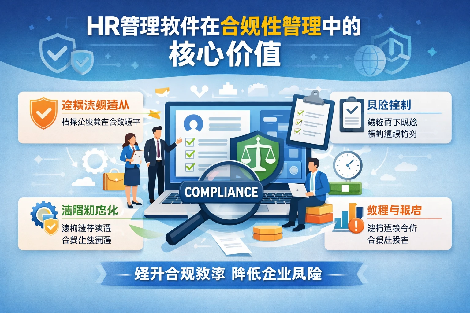 HR管理软件在合规性管理中的核心价值