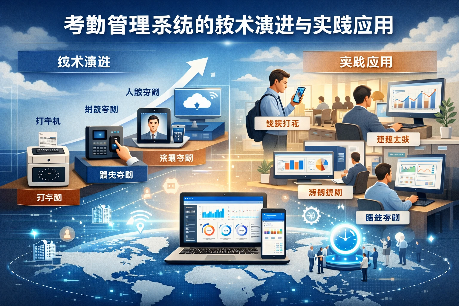 考勤管理系统的技术演进与实践应用