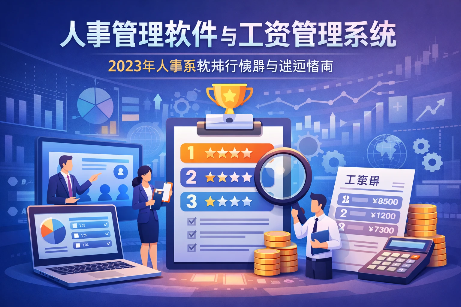 人事管理软件与工资管理系统:2023年人事系统排行榜解析与选型指南