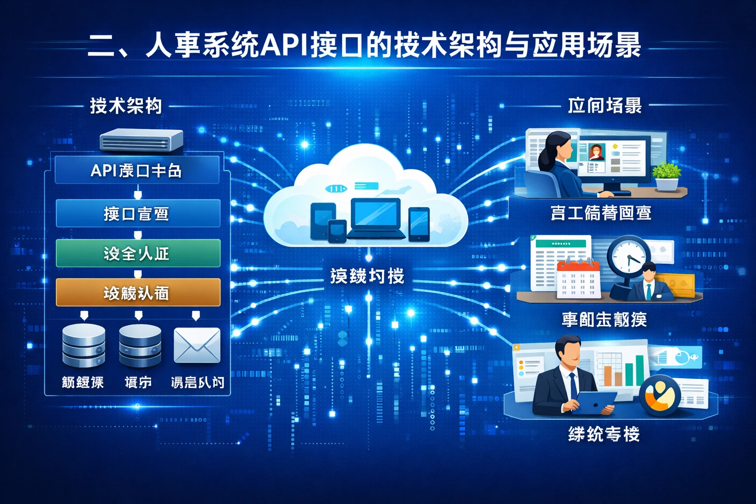 二、人事系统API接口的技术架构与应用场景