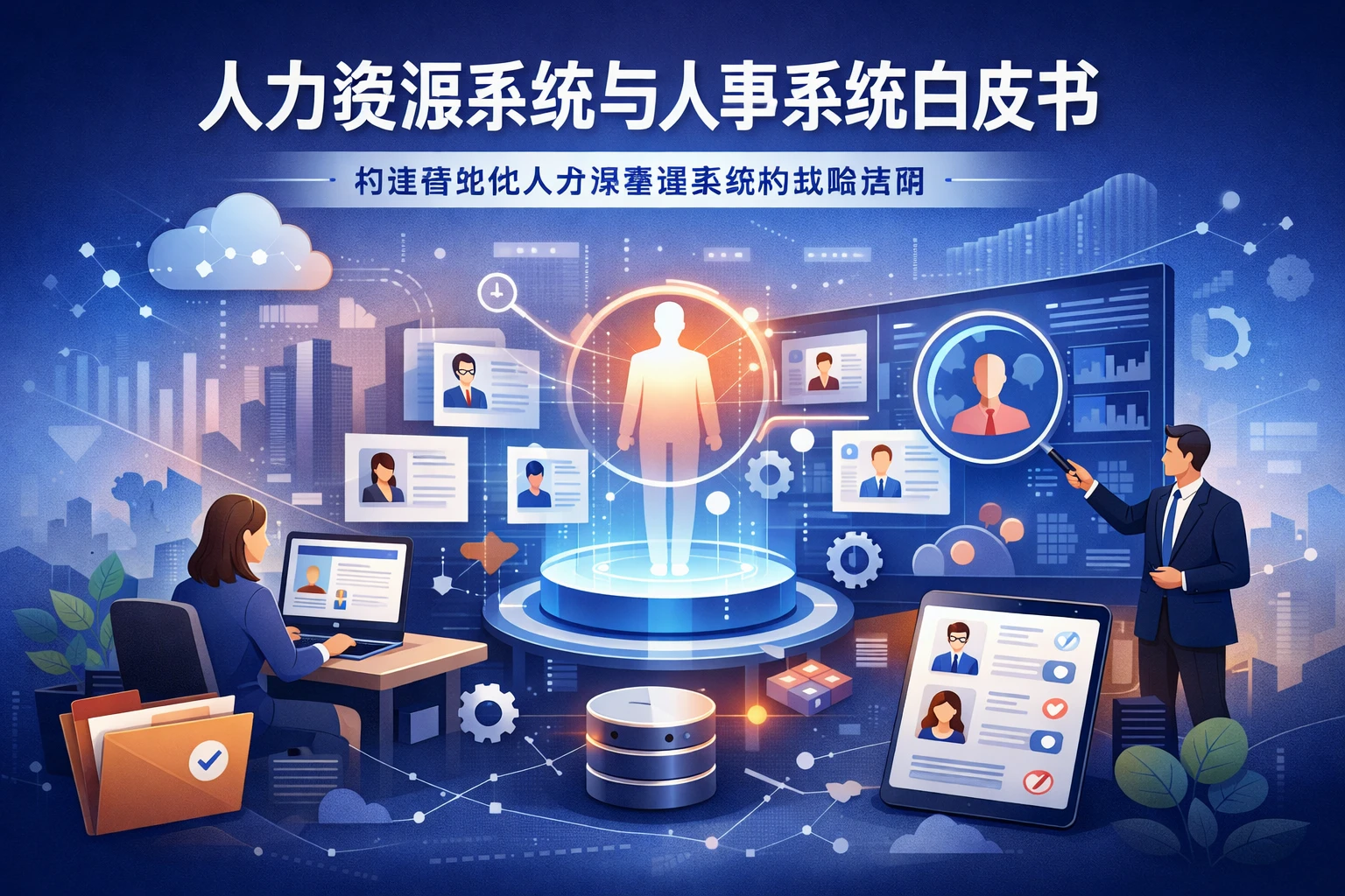 人力资源系统与人事系统白皮书：构建智能化人才库管理系统的战略指南