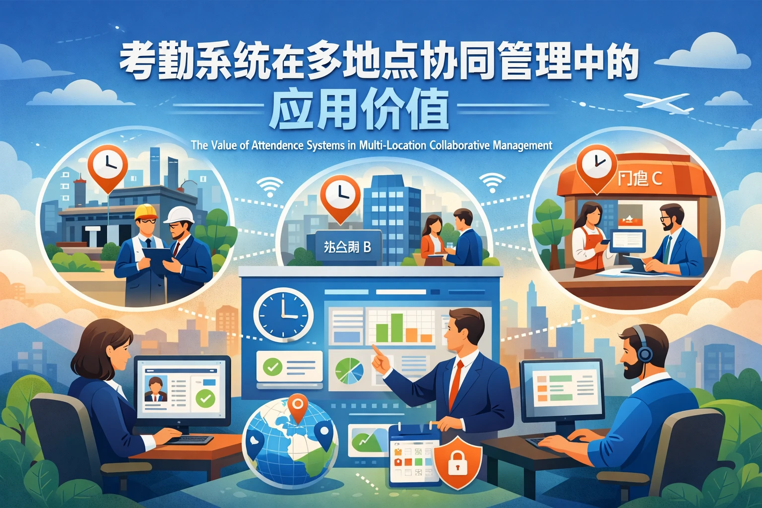 考勤系统在多地点协同管理中的应用价值