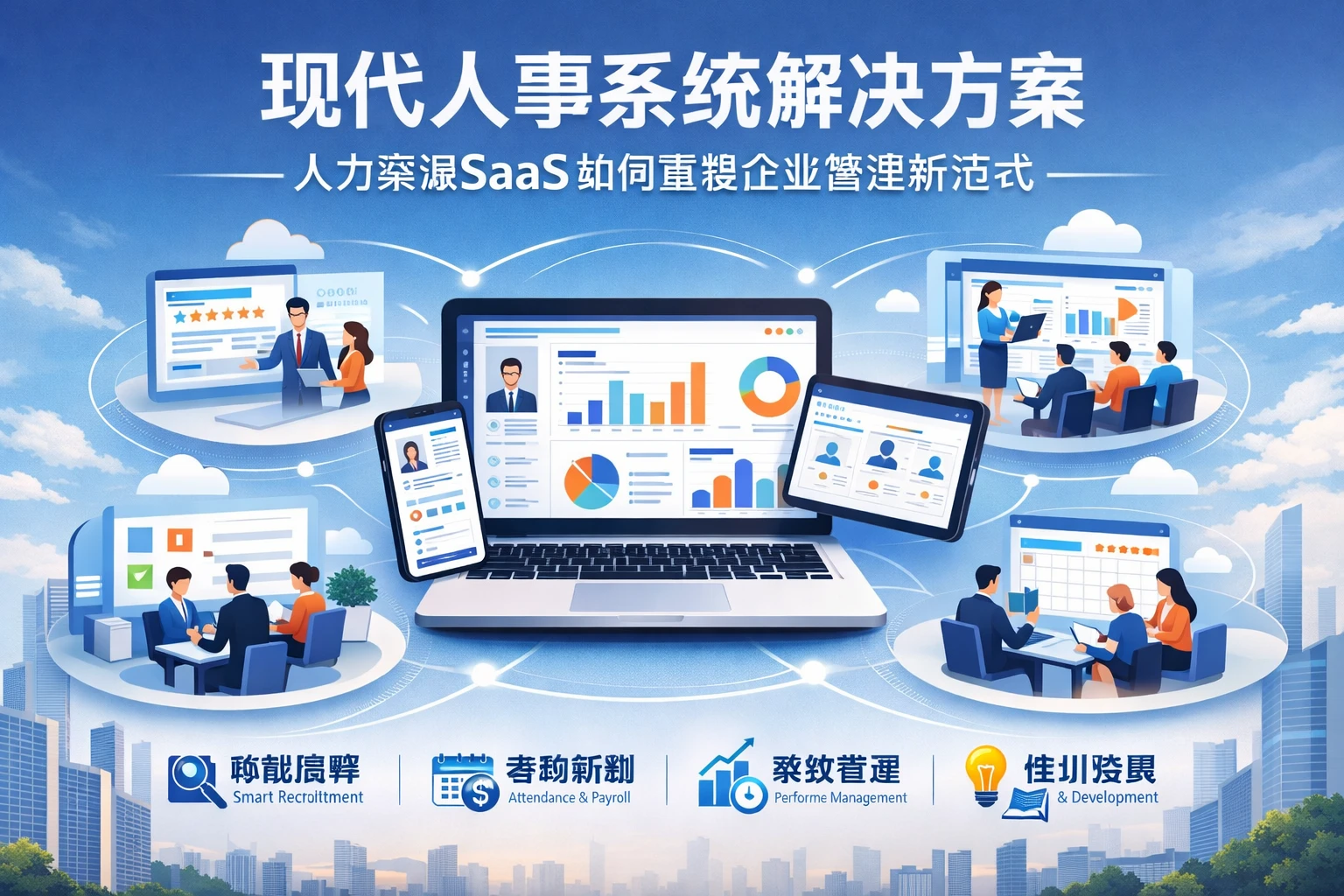 现代人事系统解决方案：人力资源SaaS如何重塑企业管理新范式